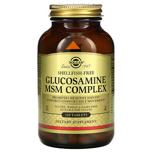 Отзывы о Солгар, Glucosamine MSM Complex, 120 Tablets