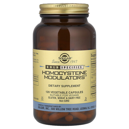 Solgar Gold Specifics®, Homocysteine Modulators®, 120 Vegetable Capsules
