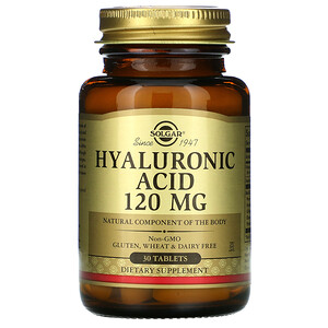 Отзывы о Солгар, Hyaluronic Acid, 120 mg, 30 Tablets