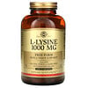 Solgar, L-Lysine, Free Form, L-Lysin, freie Form, 1.000 mg, 250 Tabletten