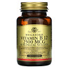Solgar, Vitamine B12 Megasorb, 2500 µg, 120 comprimés