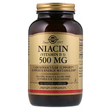 Solgar, Vitamin B3 (Niacin), 500 mg, 250 Vegetable Capsules отзывы