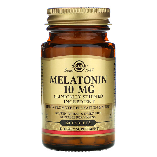 Melatonin, 10 mg, 60 Tablets
