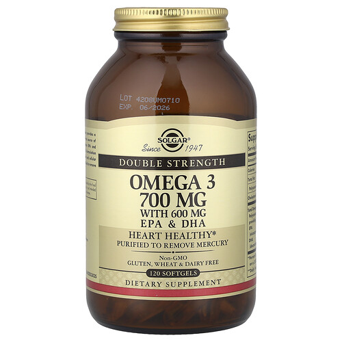 Solgar Omega-3, EPA & DHA, 120 Softgels