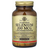 Selenio, senza lievito, 200 mcg, 250 compresse