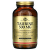 Solgar, Taurine, 500 mg, 250 gélules végétales.