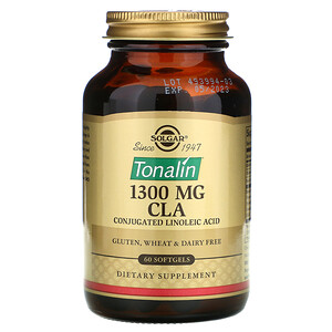 Отзывы о Солгар, Tonalin CLA, 1,300 mg, 60 Softgels