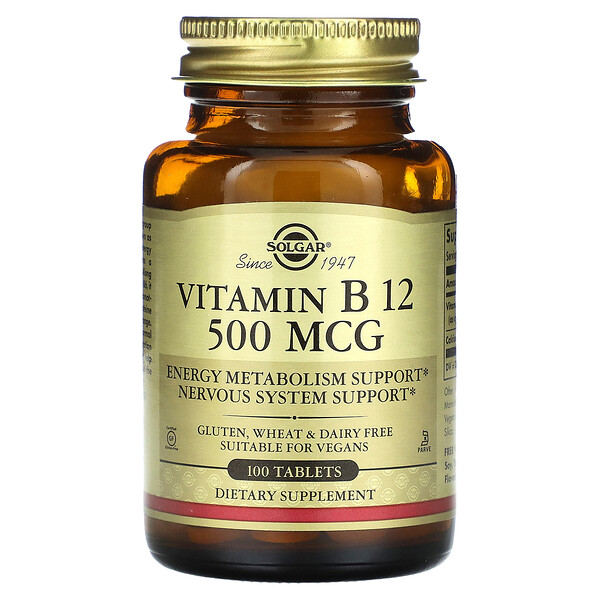 Vitamin B12 Solgar 30249 250 Units