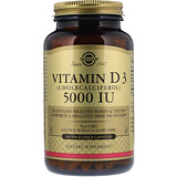 Solgar Vitamin D3 Cholecalciferol 250 Mcg 10000 Iu 120 Softgels