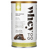 索爾加, Whey To Go，乳清蛋白質粉，巧克力，16 盎司（455 克）