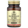 Picolinato de Zinco, 22 mg, 100 Comprimidos