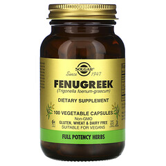 Fenugreek, 100 Vegetable Capsules
