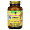 Solgar, Bilberry Berry Extract, 60 Vegetable Capsules