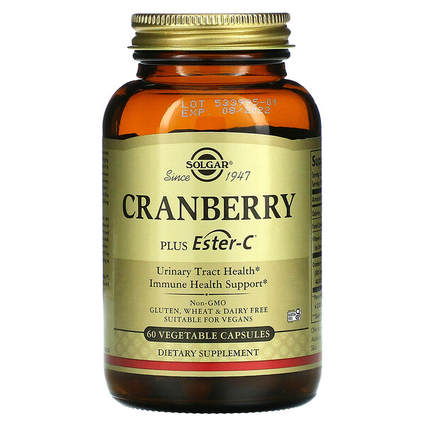 Cranberry Plus Ester-C, 60 Vegetable Capsules