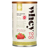 Solgar, Whey To Go, Whey Protein Powder, Strawberry, 16 oz (453.5 g)