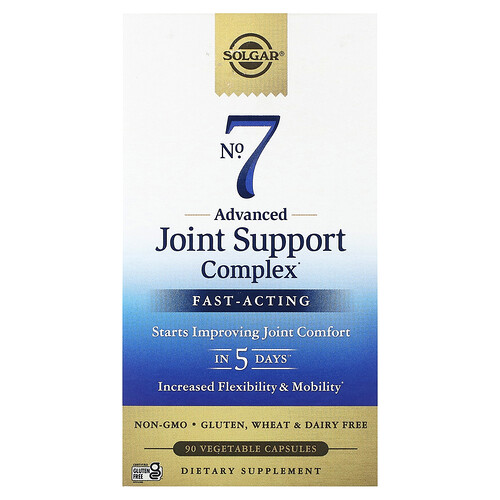 Solgar No. 7, Advanced Joint Support Complex, 90 Vegetable Capsules