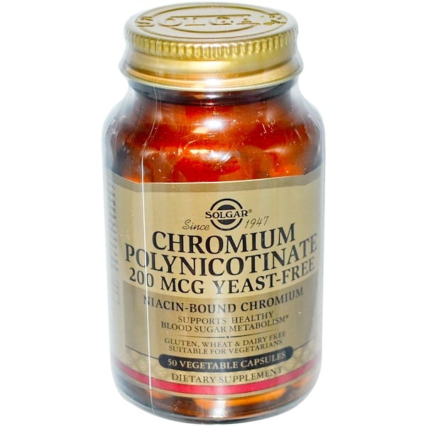 should chromium polynicotinate be taken with medications