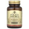 Folato, 1000 mcg, 120 comprimidos