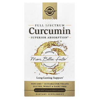 Solgar, Full Spectrum Curcumin, 60 LiCaps®