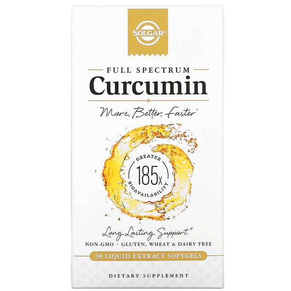 Full Spectrum Curcumin, 90 Liquid Extract Softgels