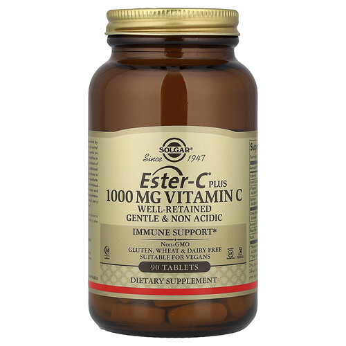 Solgar, Ester-C® Plus, Vitamin C, 90 Tabletten