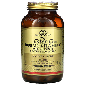 Отзывы о Солгар, Ester-C Plus, Vitamin C, 1,000 mg, 180 Tablets