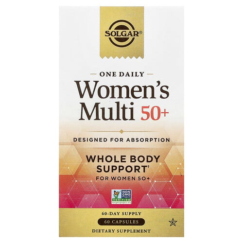 Solgar One Daily Women's Multi 50+, 60 Capsules