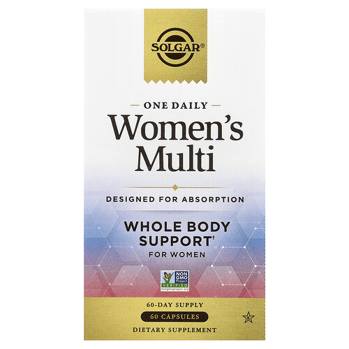 Solgar One Daily Women's Multi, 60 Capsules