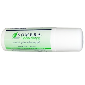 Отзывы о Сомбра Профешэнэл Терапи, Natural Pain Relieving Roll-On Gel, 3 oz (85.05 g)