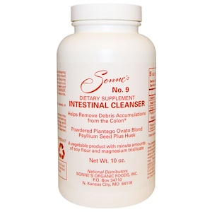 Отзывы о Соннес, No. 9, Intestinal Cleanser, 10 oz