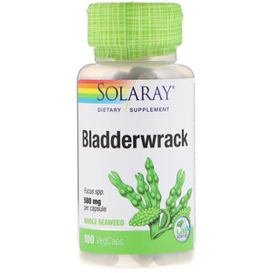 Отзывы о Соларай, Bladderwrack, 580 mg, 100 VegCaps