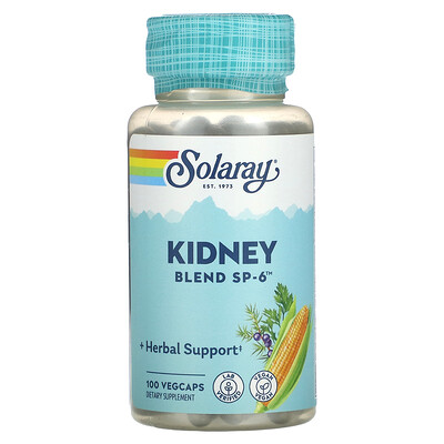 

Solaray Kidney Blend SP-6, 100 растительных капсул