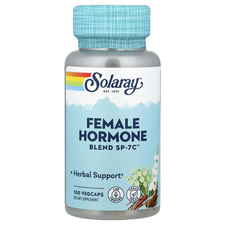 Solaray, Kvindelige hormonblanding SP-7C™, 100 vegetabilske kapsler