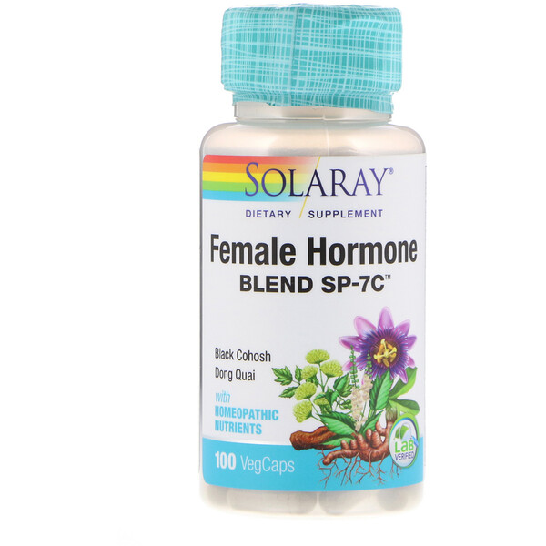 Solaray‏, Female Hormone Blend SP-7C, 100 VegCaps