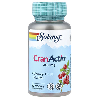 Solaray, CranActin®, 60 cápsulas vegetales