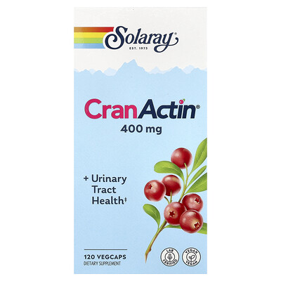 Solaray, CranActin®, Urinary Tract Health, 120 VegCaps