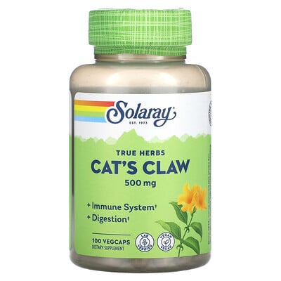 

Solaray Cat's Claw 500 mg 100 VegCaps