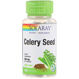 Solaray, Семена сельдерея, 505 мг, 100 растительных капсул отзывы