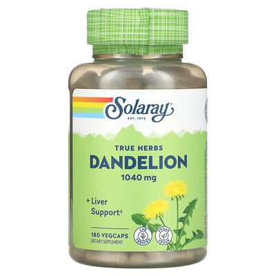 

Solaray Dandelion 520 mg 180 VegCaps