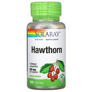 Соларай, Hawthorn, 525 mg, 100 VegCaps отзывы