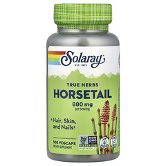 True Herbs, хвощ, 100 капсул VegCap (440 мг у капсулі)