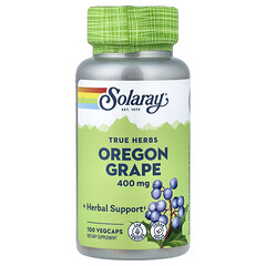True Herbs, орегонський виноград, 400 мг, 100 капсул VegCap