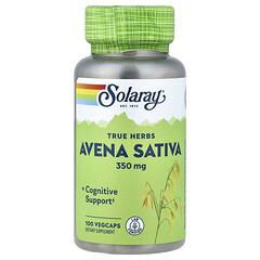 True Herbs, трави (Avena sativa), 350 мг, 100 капсул VegCap