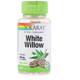 Solaray, White Willow, 400 mg, 100 VegCaps отзывы