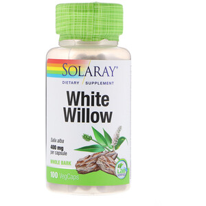 Отзывы о Соларай, White Willow, 400 mg, 100 VegCaps