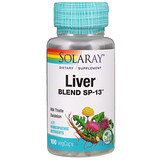 Отзывы о Solaray, Liver Blend SP-13, 100 Easy-To-Swallow Capsules
