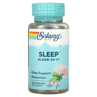 

Solaray Sleep Blend SP-17 100 VegCaps