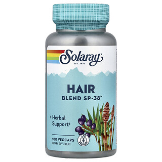 Solaray, Mezcla para el cabello SP-38™, 100 cápsulas vegetales