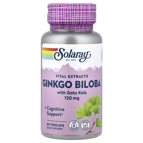 Ginkgo Biloba With Gotu Kola 120 mg