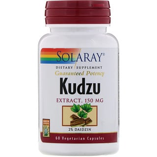 Solaray, Kudzu Extract, 150 mg, 60 Vegetarian Capsules